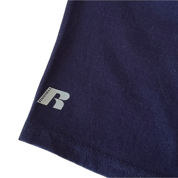 NWT Auburn University Tigers Russell Navy T-Shirt Size Medium - Picture 4 of 7